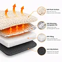 self-warming pet mat manufacturer, warming cat mat manufacturer China, plush pet mat OEM
